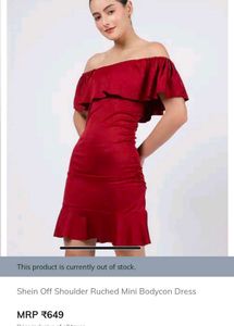 Chic Off-Shoulder Ruffle Dress