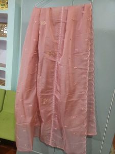 beautiful organza Pakistani suit