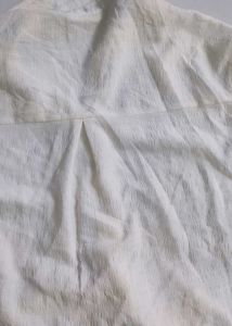 crisp white shirt