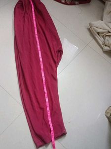 Maroon Embroidered Kurta Set