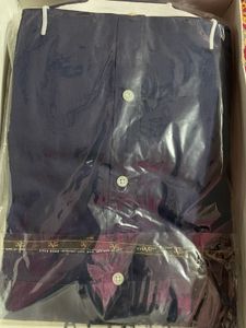 Versace Men's Navy Blue Shirt