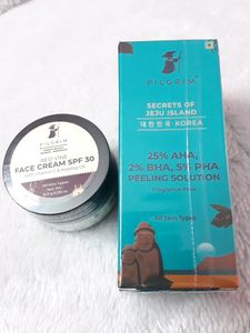 Pilgrim Face Serum And cream