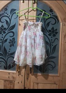 Floral Smocked Mini Dress