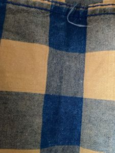 Hoffman Retro Blue &amp; Yellow Checkered Shirt