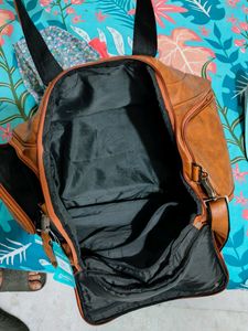 Bag Orange Leather