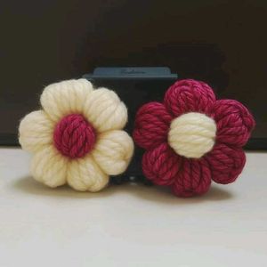 Flower Claw Hair Clip