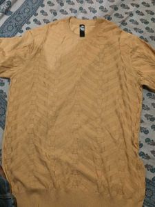 Men's Textured Knit Sweater