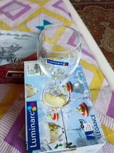 Luminarc Elegance Vine Glass..6 Pcs..New