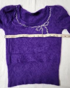 Purple Fur Top