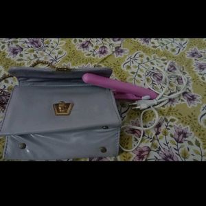 Grey  Bag