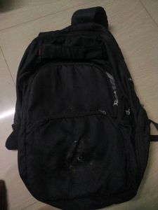 priority Black Backpack