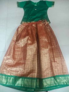 Pattu Langa For Kids Girls Top Quality Silk