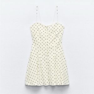 Zara Limited Edition Polka Dot Mini Dress