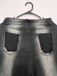 Stylish Unisex Wide Leg Denim Jeans