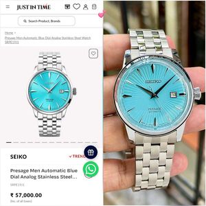 Seiko# For Men# Presage Automatic Series# SRPE15J1