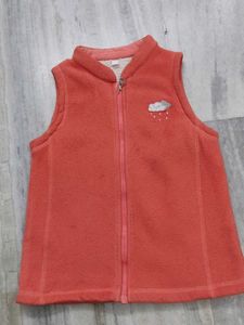 Cute Coral Fleece Vest