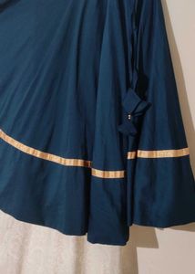rama  Blue Lehenga Choli Set