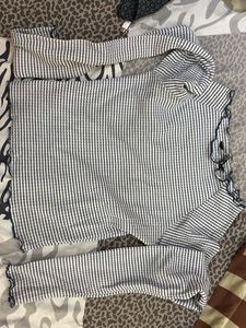 Striped Ribbed Knit Top