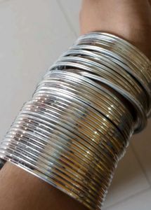 Set of Silver Bangles
