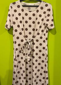 Polka Dot Casual Dress