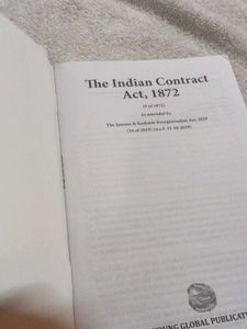 Law Bare Acts - Arbitration &amp; Contract
