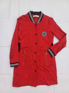 🎈Retro Red Varsity Jacket (L 30 B 17)