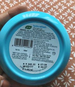 Joy Hydra Refresh Ultra Light Gel Moisturiser