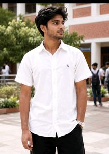 men white shirt