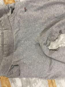 Grey Zipper Detail Joggers