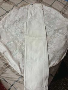 White denim for women