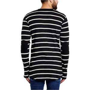 Men's Striped Long Sleeve Shirt