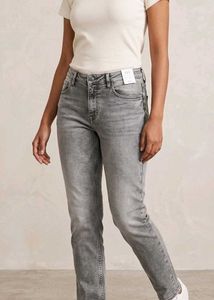 Stylish Grey Wash Denim Jeans