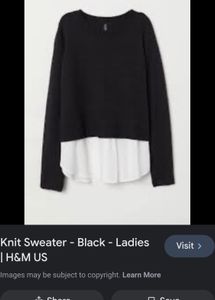 H&amp;m top warm for Xl