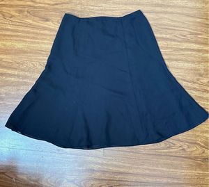 Classic Black A-Line Skirt
