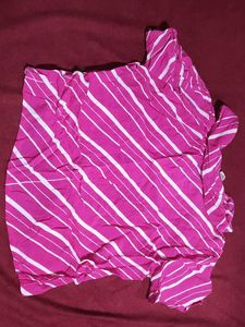 Pink Striped Top