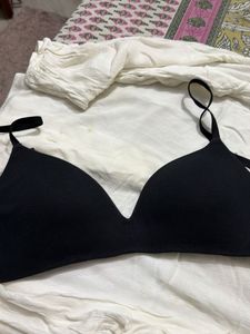 Comfortable Black Bra