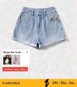 Embroidered Denim Jeans