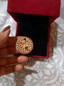 Stunning Round Statement Ring
