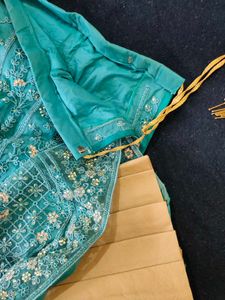 Heavy Zardozi &amp; Resham Embroidery Lehenga