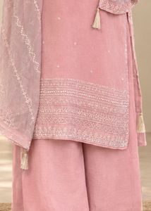 Elegant Pink Kurta Set with Dupatta