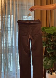 H&amp;M Brown Straight Leg Jeans