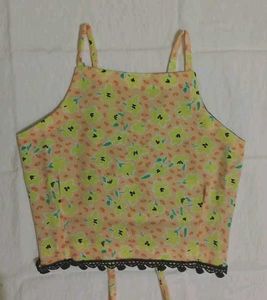 Cute Floral Crop Top
