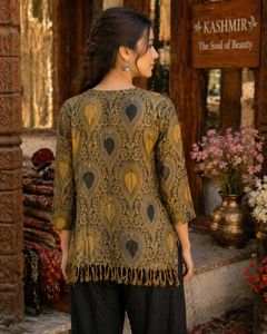 kashmiri elegance top