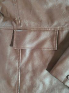 NewMe Faux Leather Blazer Jacket