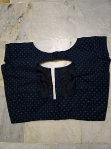 Stylish Dark Printed Blouse
