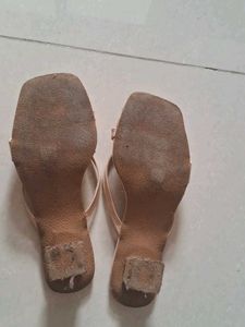 Tokyo Talkies Stylish Beige Strap Sandals