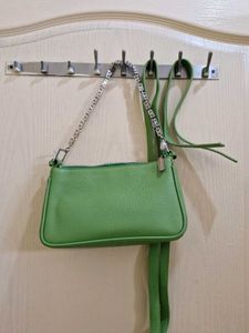 Lime Green Shoulder Bag