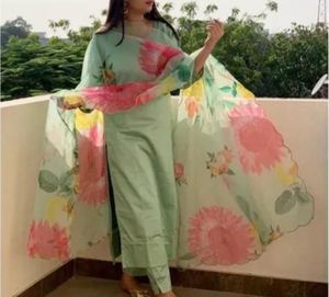 Floral Print Kurta Set