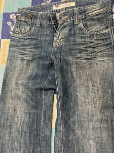 Blue Wash Denim Jeans