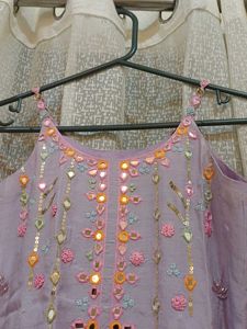 Embellished Kurta Set with Dupatta